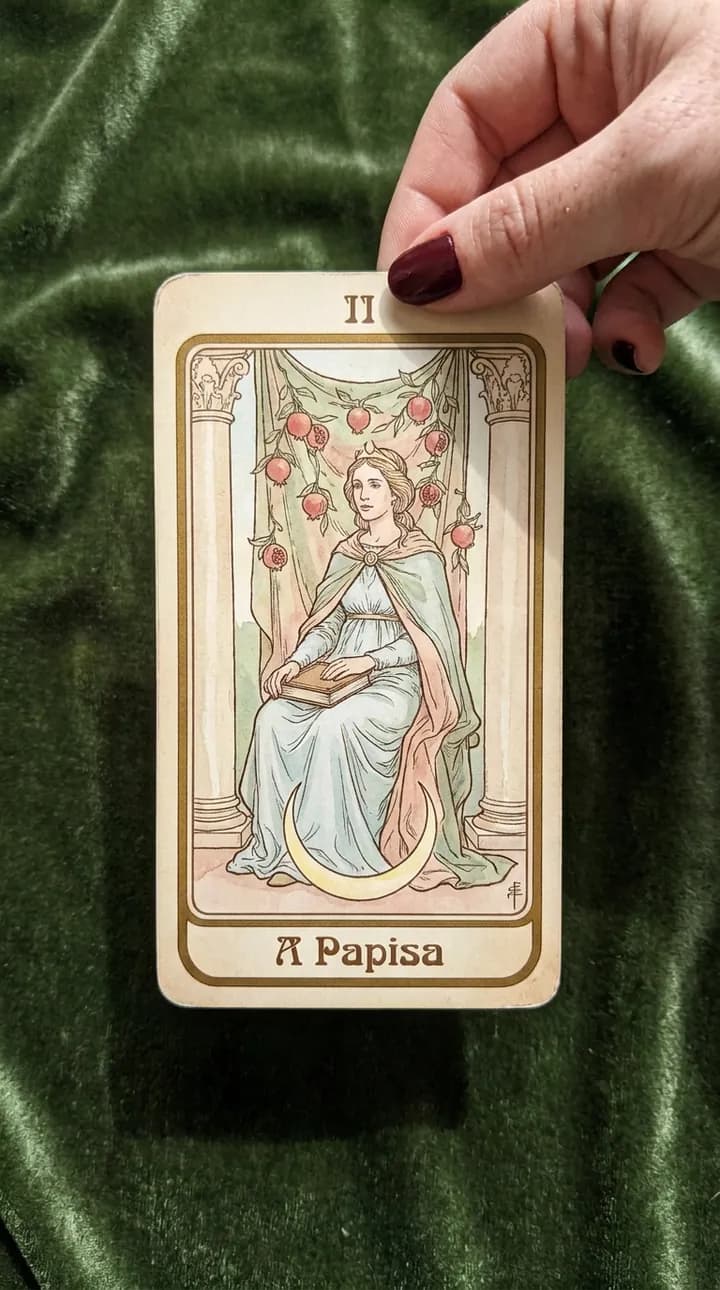 Carta La Sacerdotisa